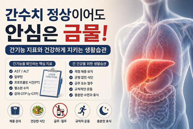 간겅강 생활습관 안내