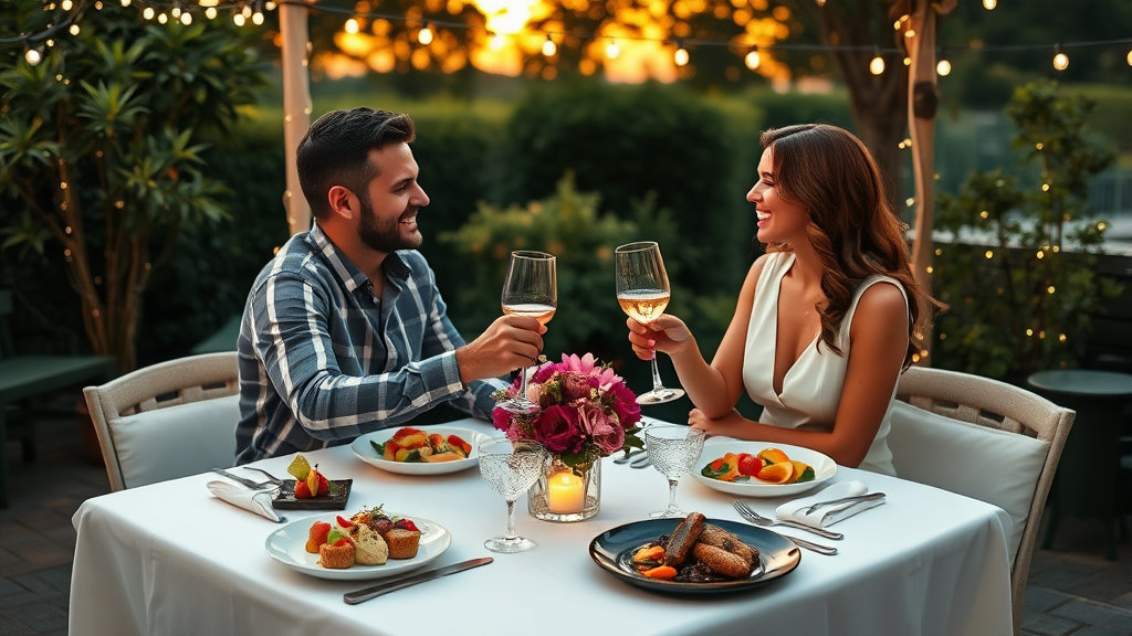 사랑이 꽃피는 데이트, 당신의 마음을 사로잡을 로맨틱 풀코스 관련 사진