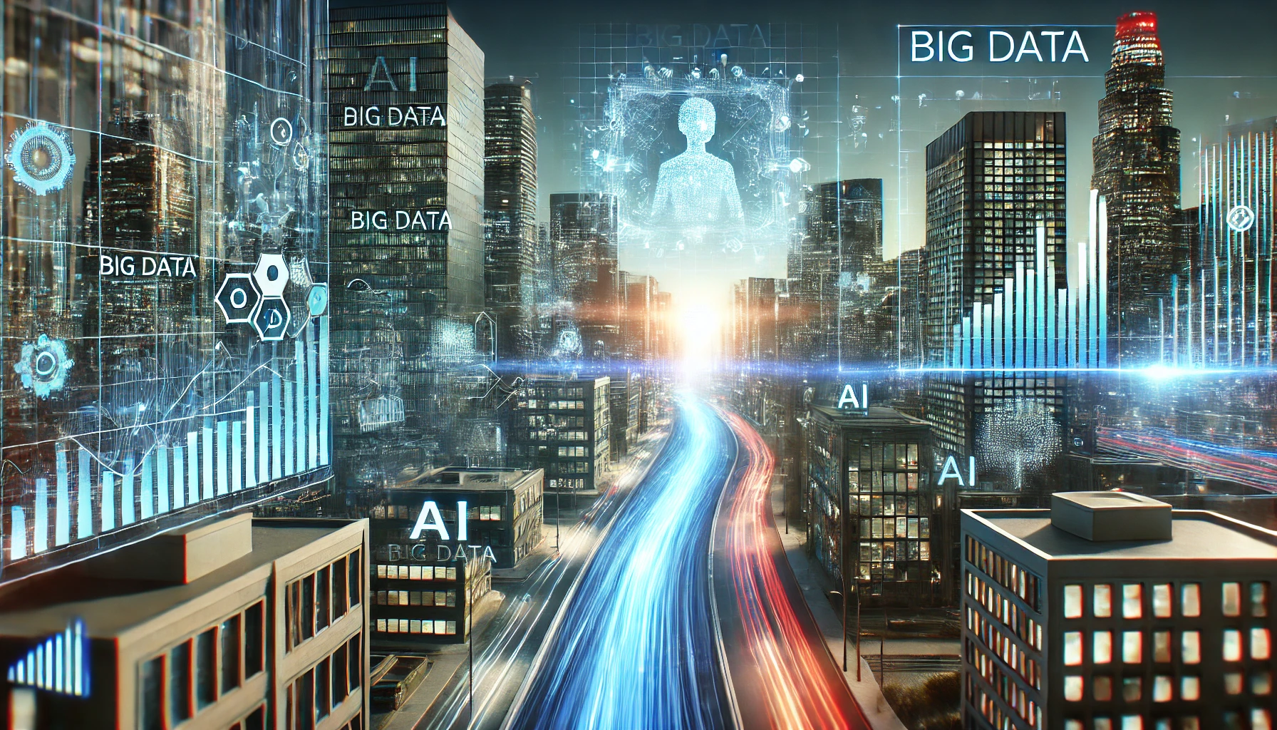 미래도시에서 데이터의 흐름