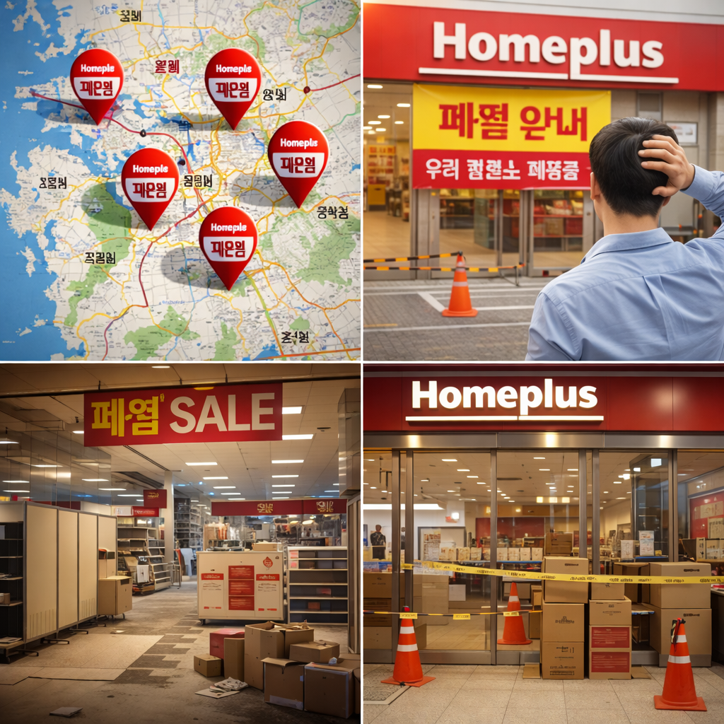 홈플러스 폐점 이유 BEST 5
