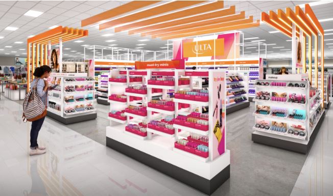 타겟에 입점한 울타뷰티