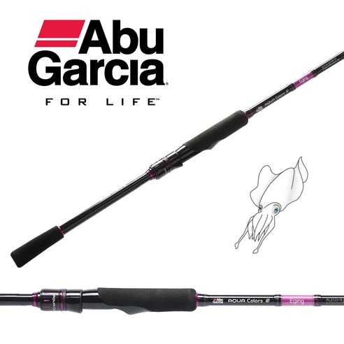아부가르시아 아쿠아컬러즈 에깅 / 무늬오징어 낚시대 캐스팅대