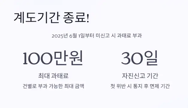 계도기간-종료-과태료