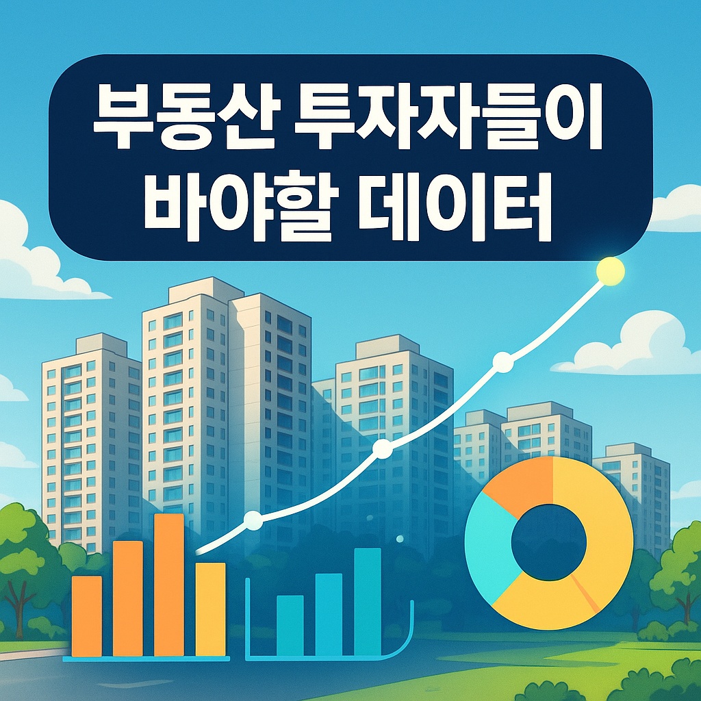 부동산 투자자들이 봐야할 데이터