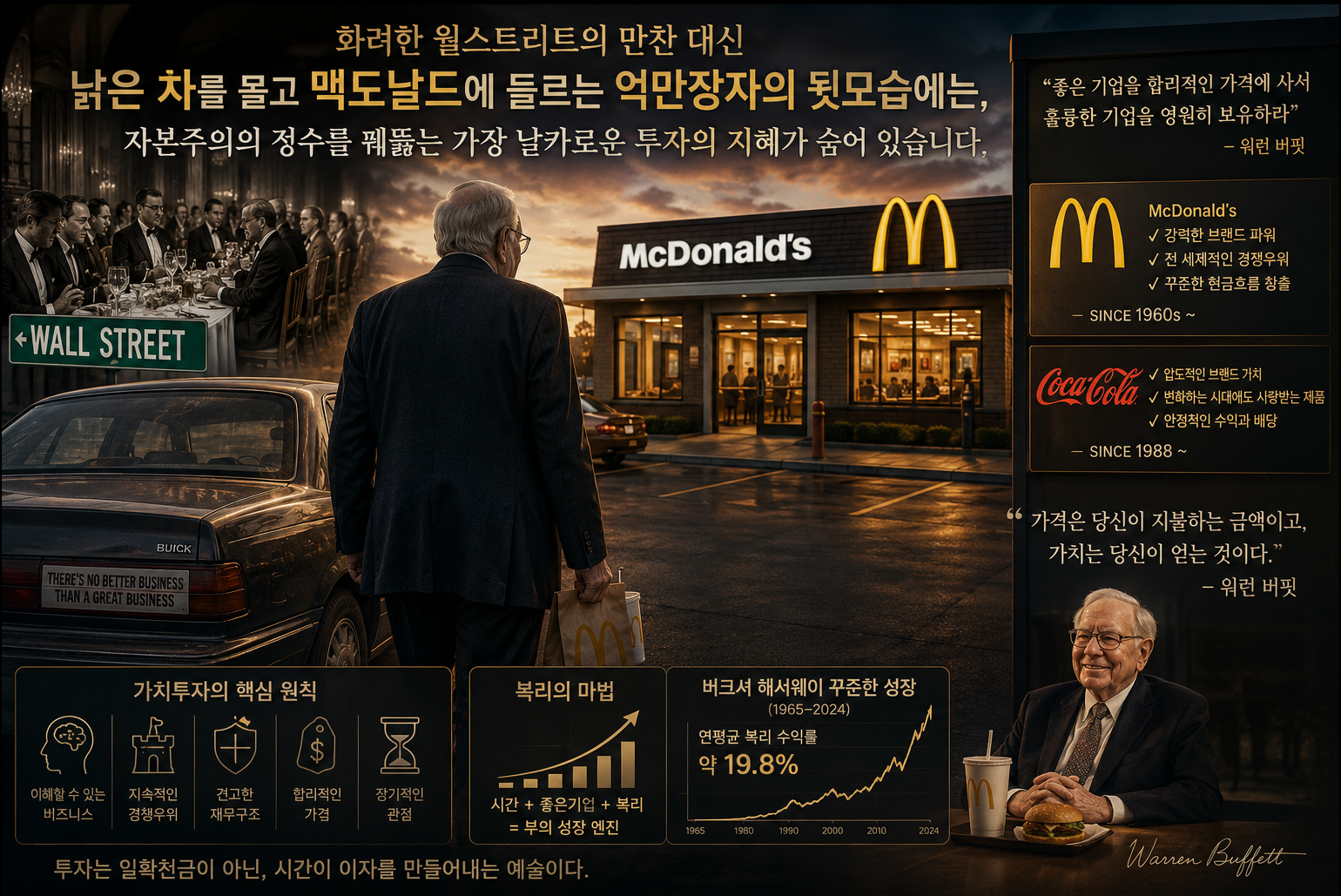 워런 버핏과 맥도날드의 가치투자 철학