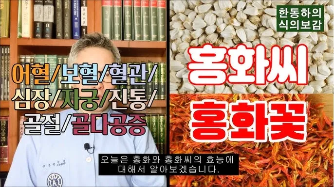 홍화씨 효능 영양성분 홍화씨유 먹는법_2