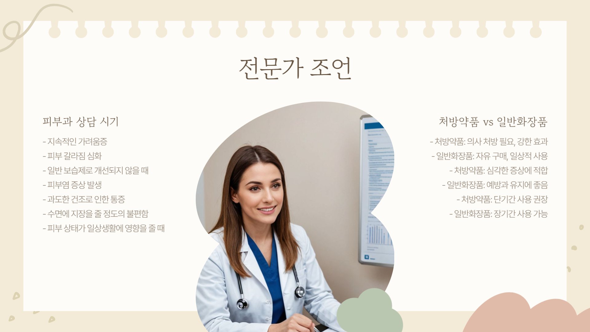 봄철 피부 건조증, 해결 방법과 예방법