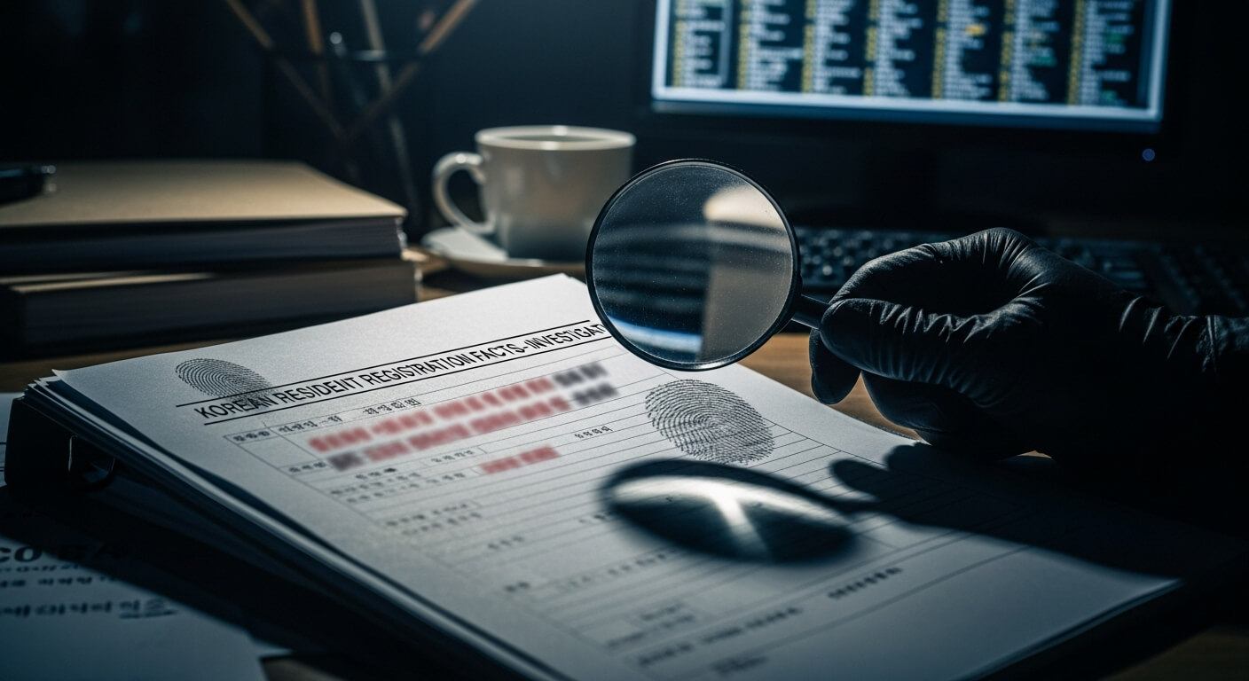 주민등록 사실조사 과태료