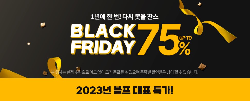 겨울 가전 싸게 사는 법 블랙프라이데이 세일