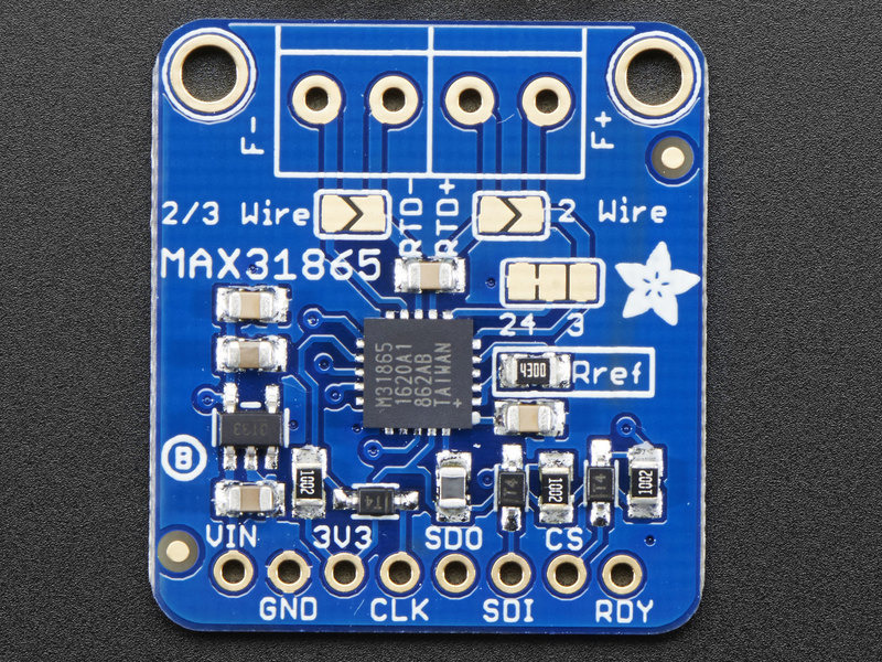MAX31865 board