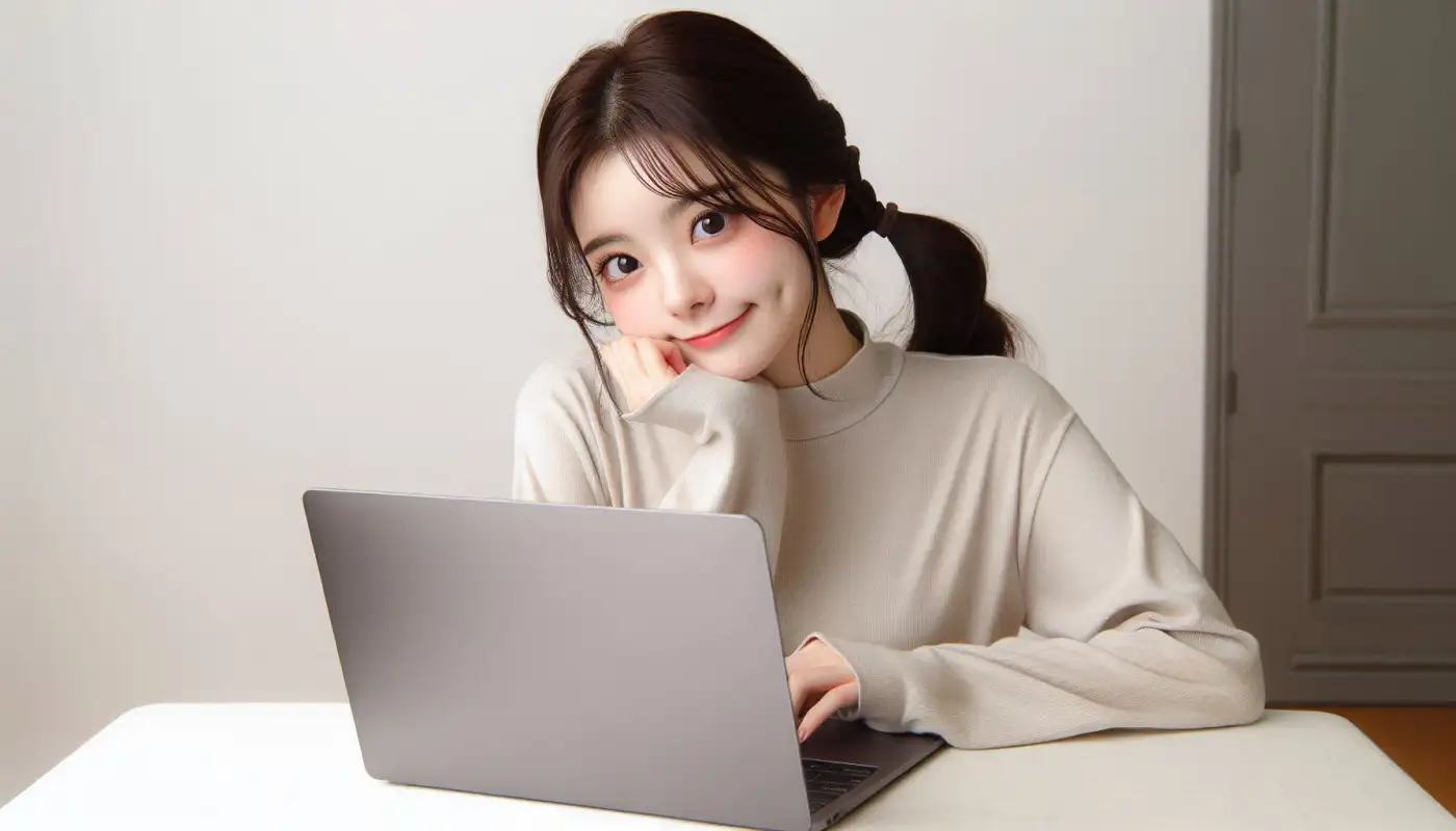 6개월-단기적금-추천을-알아보는-여성의-모습