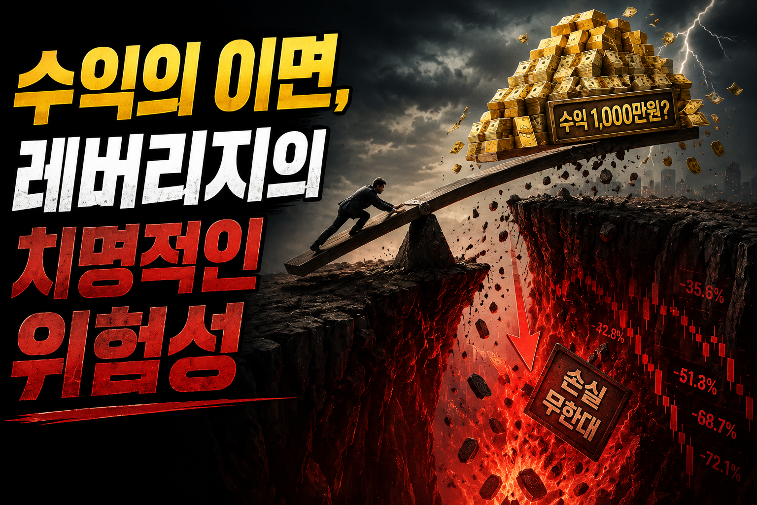 레버리지의 위험성과 투자 위험