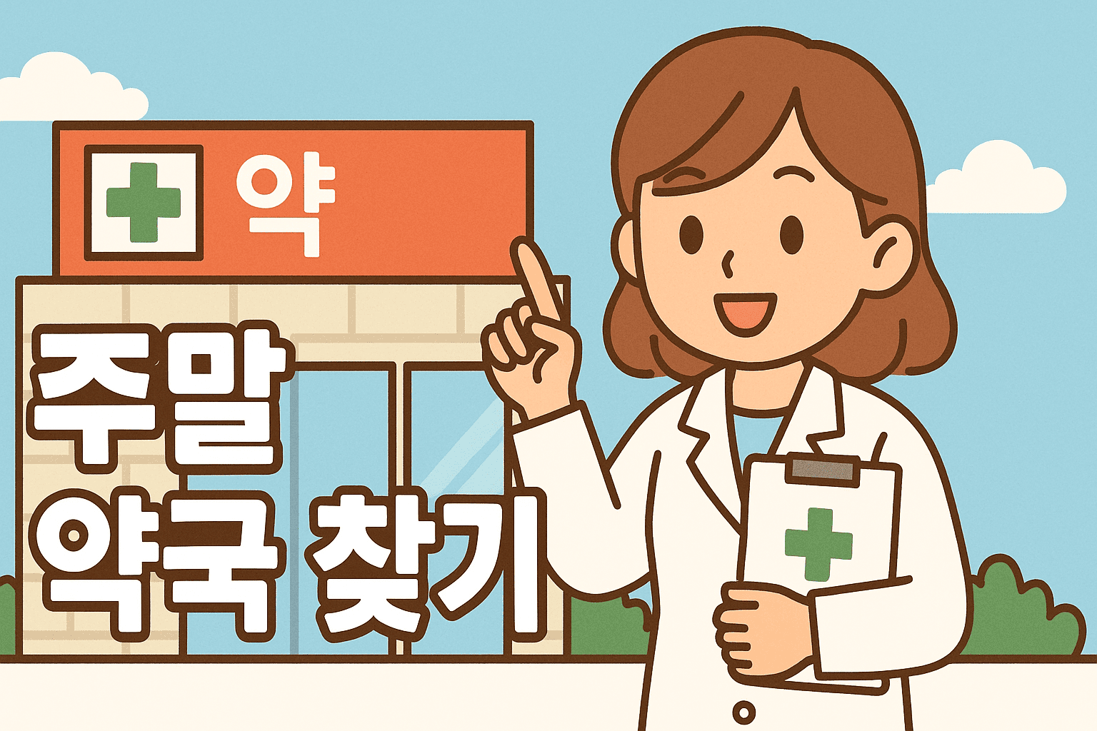 주말약국찾기 꿀팁! 이젠 당황하지 말고 이렇게 하세요