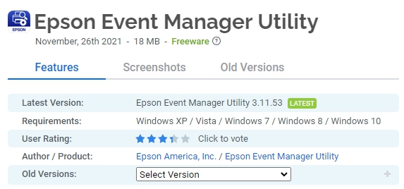 Epson-Event-Manager-Utility