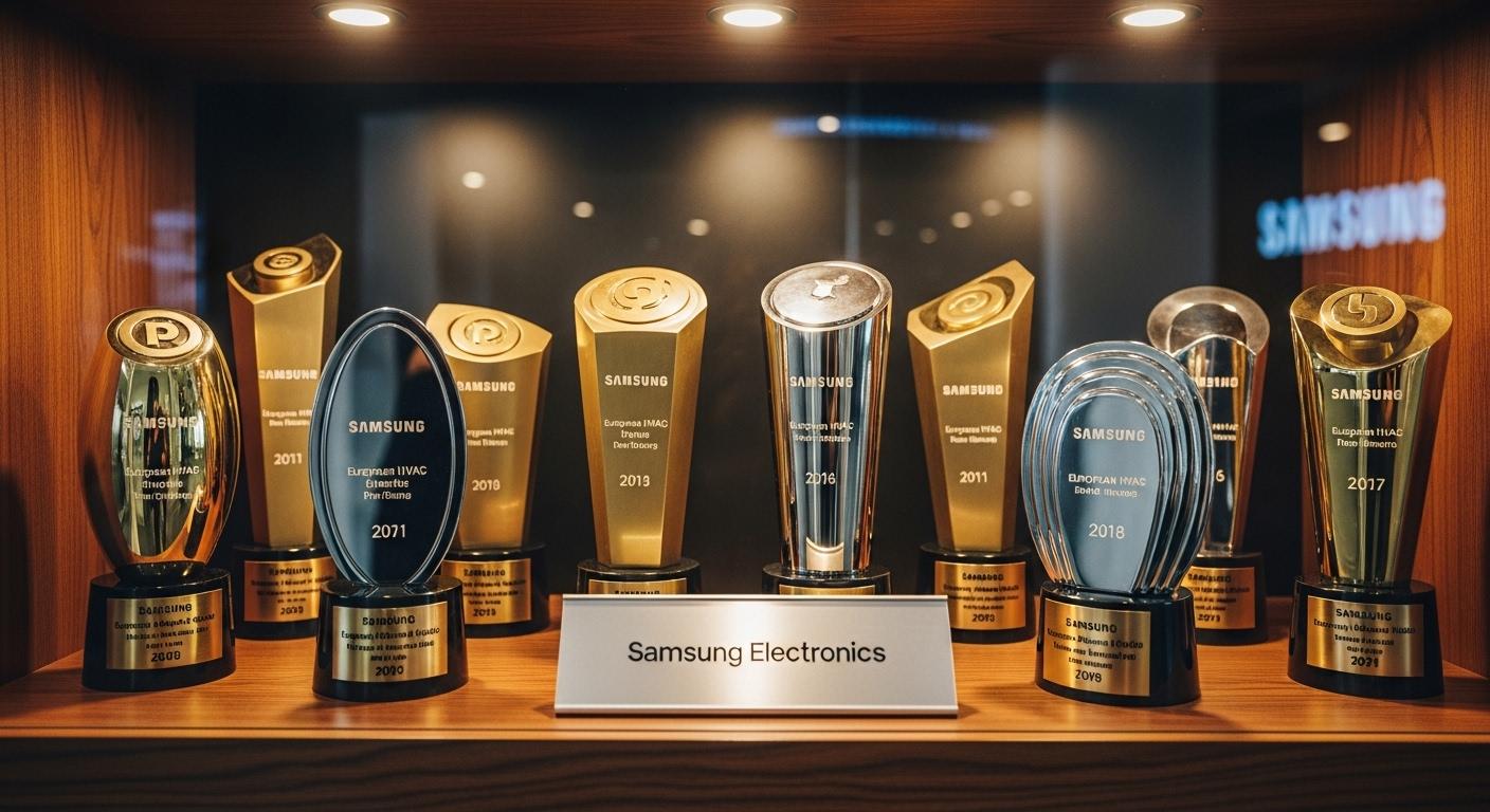 삼성전자 유럽 공조 8개 수상 입증
