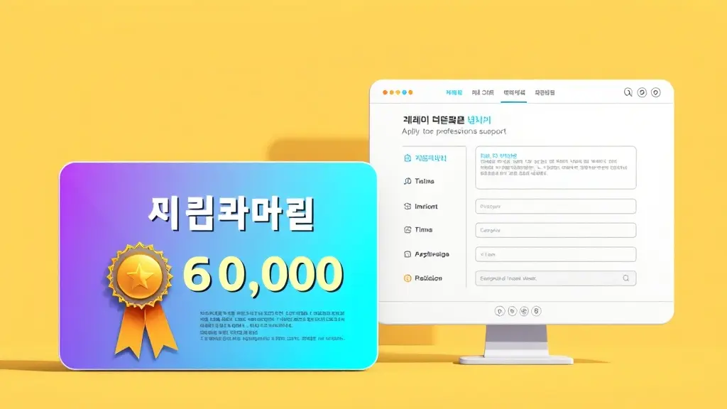신청 방법, 어렵지 않아요!