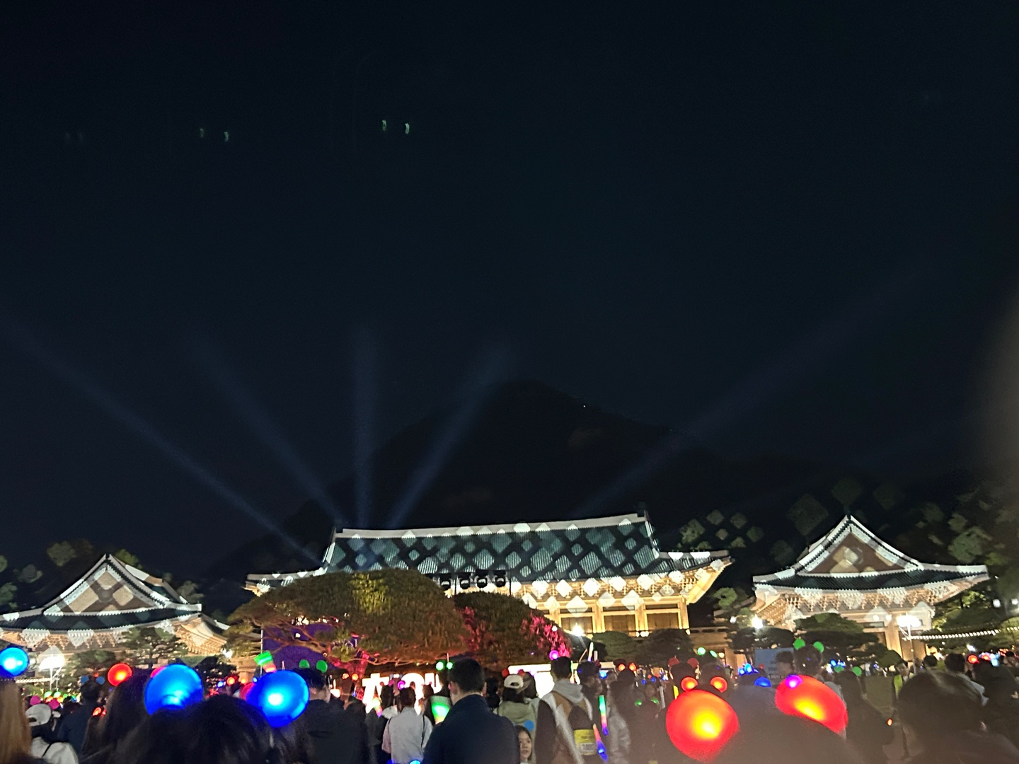 청와대 야경 2