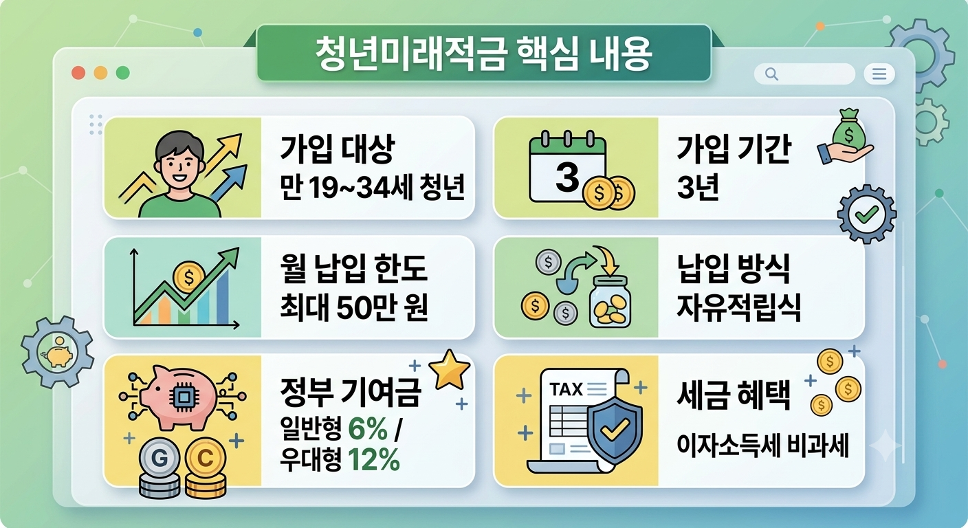 청년미래적금 신청방법｜연 19% 적금 효과&middot;자격조건&middot;만기 수령액 총정리