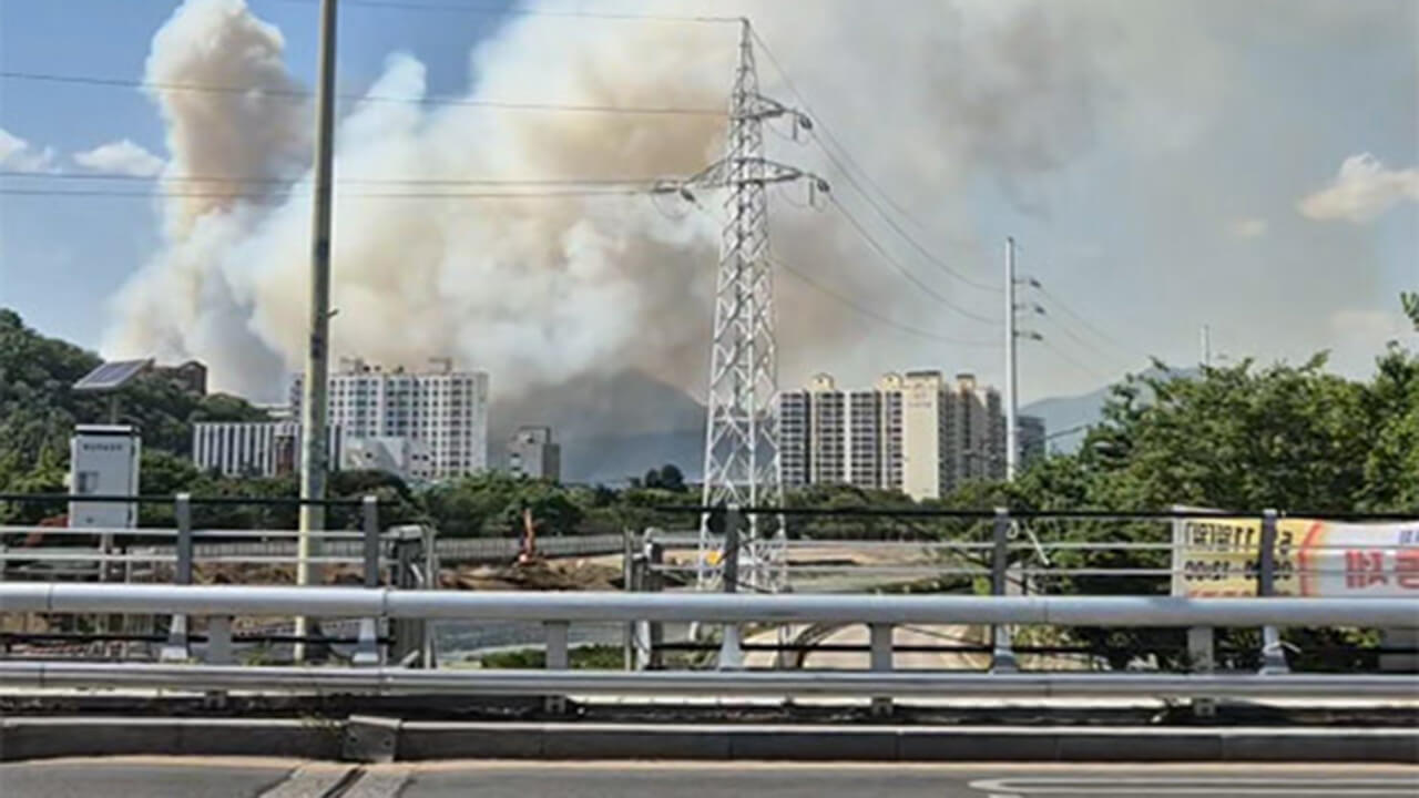 대구 함지산 산불 원인 실시간 상황 대피 주의사항