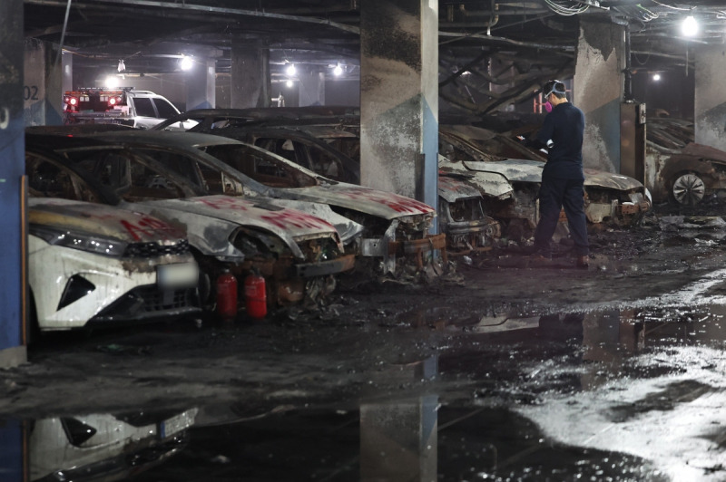 전기차-화재사고-연합뉴스