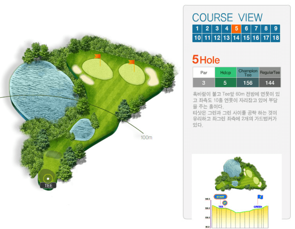 부산 컨트리클럽 코스공략도 05