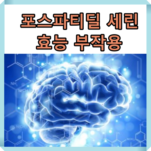 포스파티딜 세린 효능 부작용