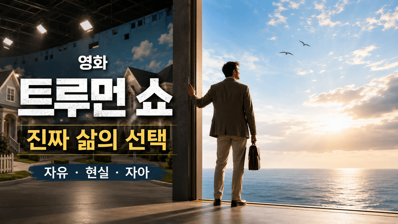 영화 트루먼쇼 대체 포스터