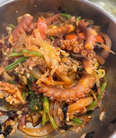 낙지볶음비빔밥
