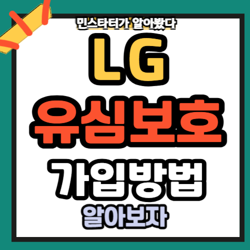 LU+ 유심보호서비스 완벽 정리 🎉