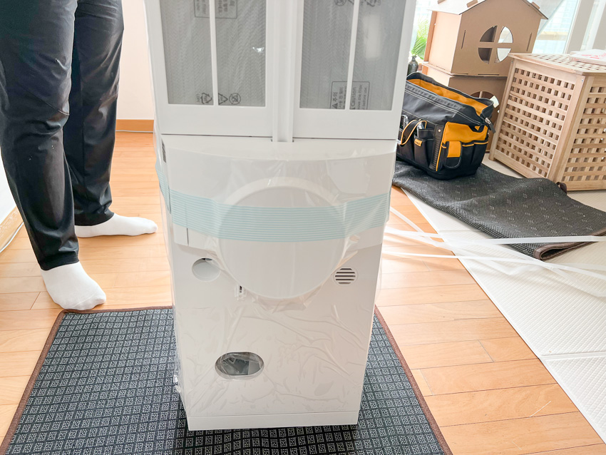 LG 휘센 타워에어컨 필터크린봇