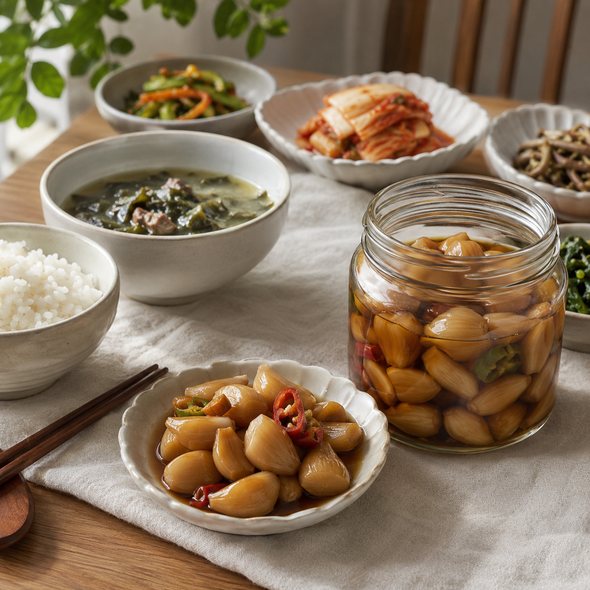 마늘장아찌 담그는 방법