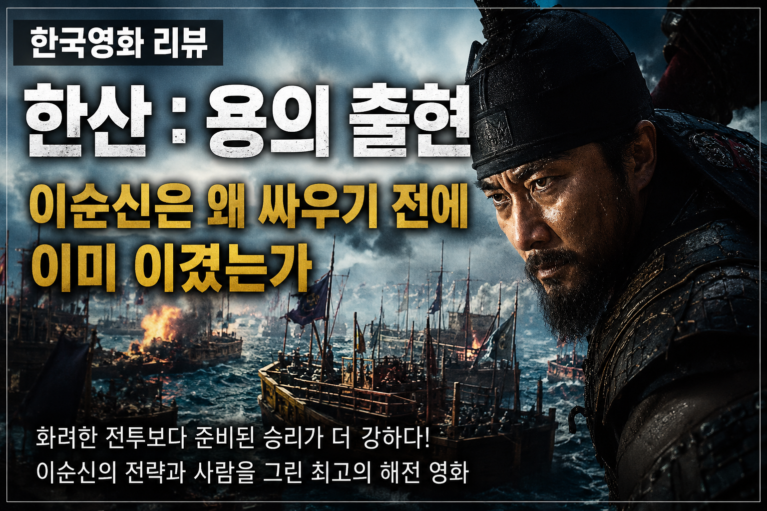 한산: 용의 출현 리뷰_이순신은 왜 싸우기 전에 이미 이겼는가