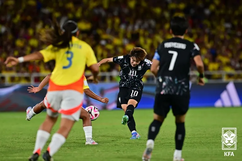FIFA U20 여자 축구 대표팀 월드컵 콜롬비아전 경기 결과 영상 다시보기 하이라이트