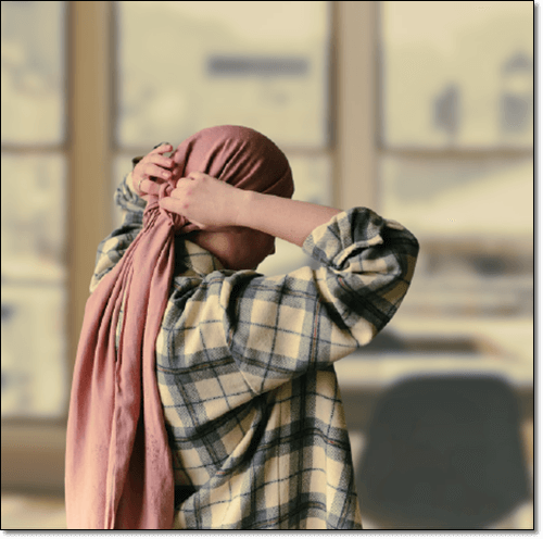 치료 중인 암 환자