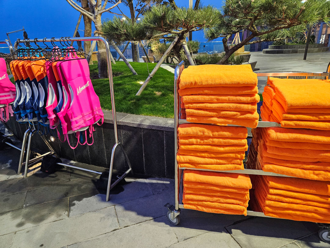 그랜드 하얏트 제주 수건 가운