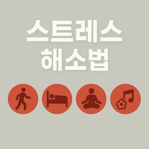스트레스 해소를 위한 실천 방법