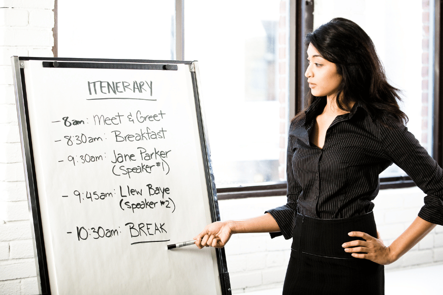 여행 일정표 작성법