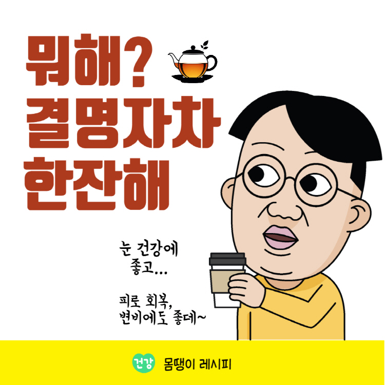 결명자차 효능 부작용 끓이는 방법(+결명자차 물대신?)