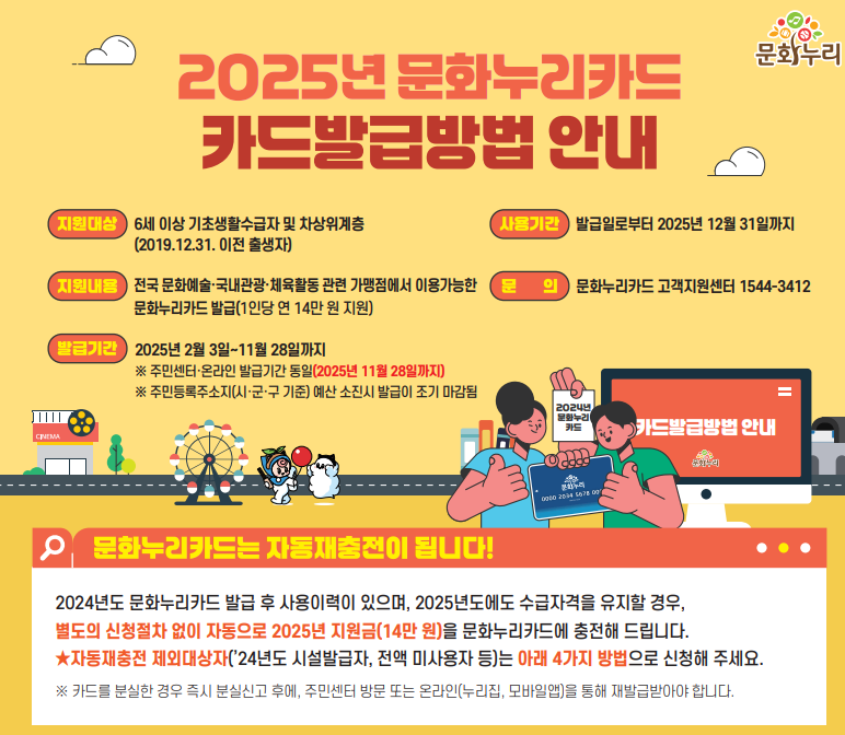 문화누리카드 사용처 혜택 신청방법 꿀팁 정보 총 정리