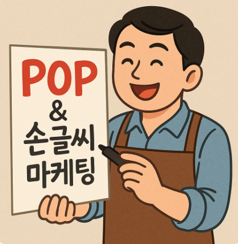 고객 발길을 붙잡는 매장 POP & 손글씨 마케팅 아이디어
