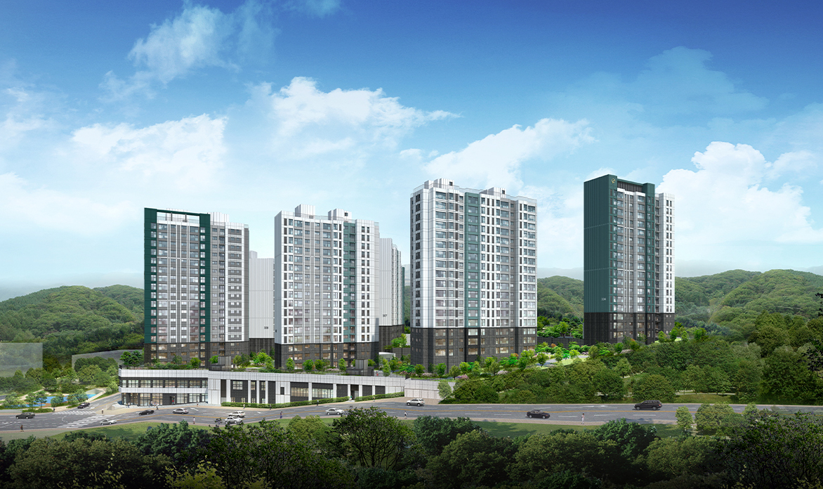 서울대벤처타운역 푸르지오 전경