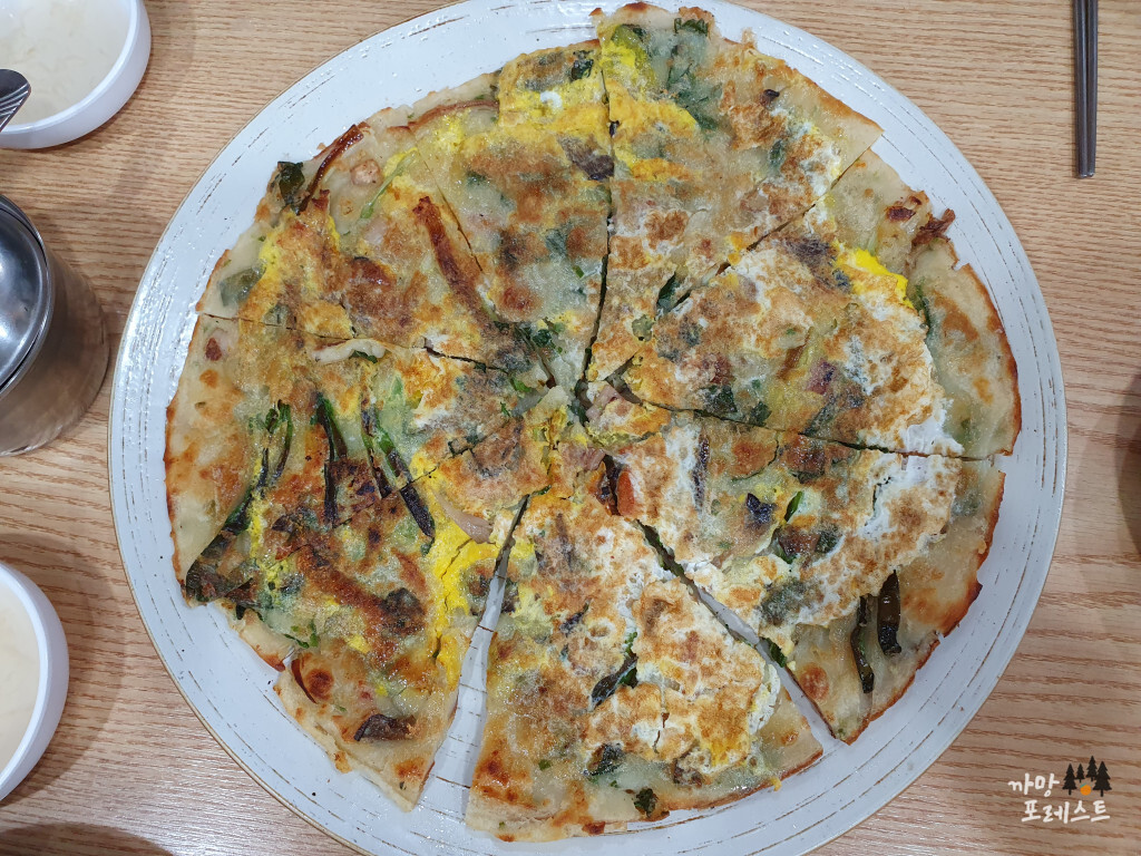 정선 수제비가 파전