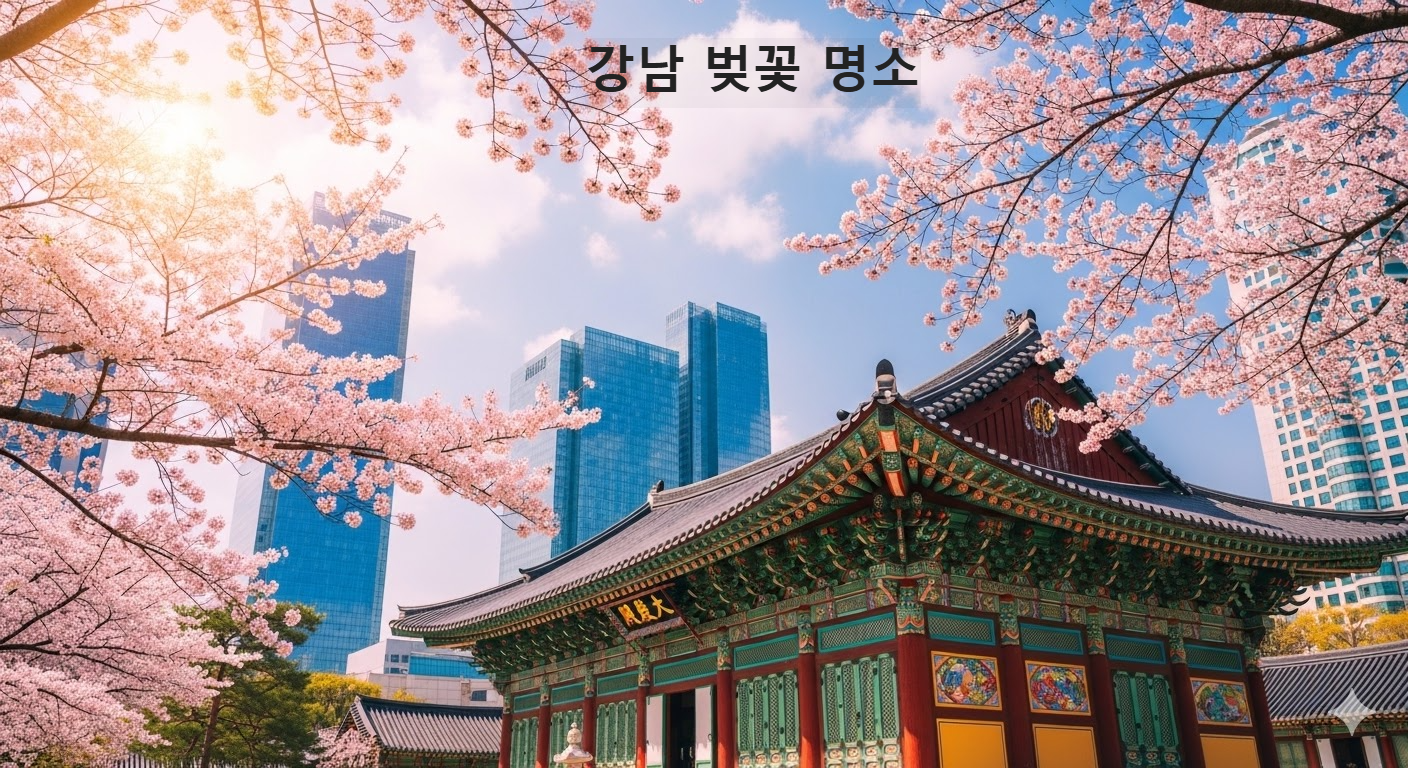 강남 벚꽃 명소