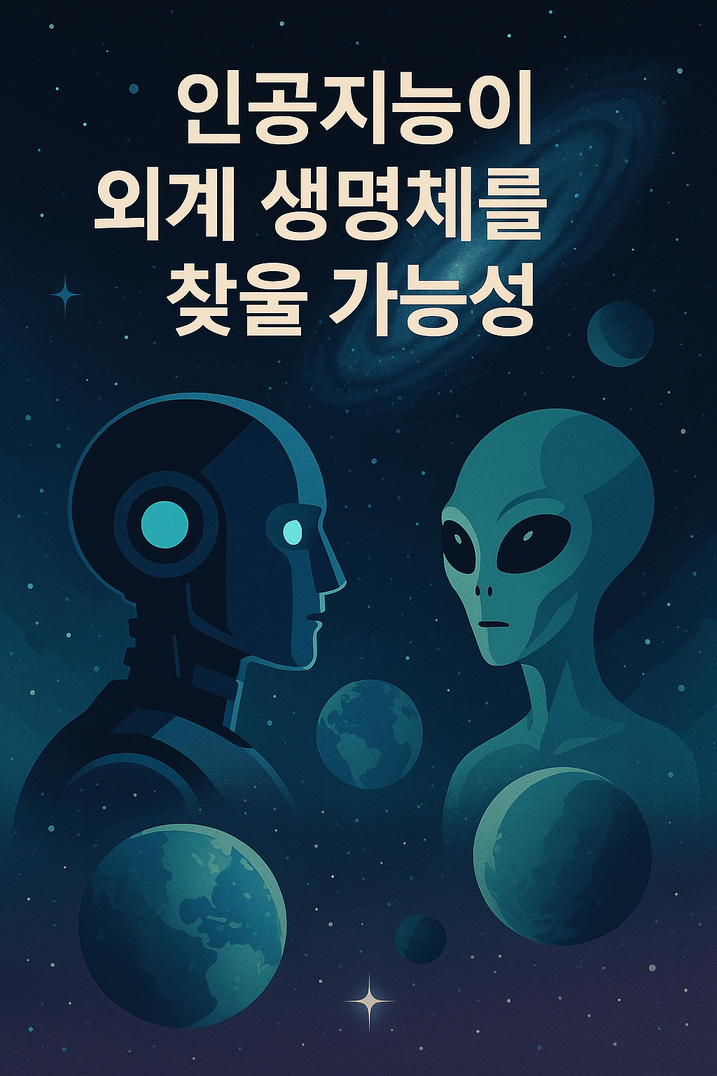 인공지능과 외계인 이미지