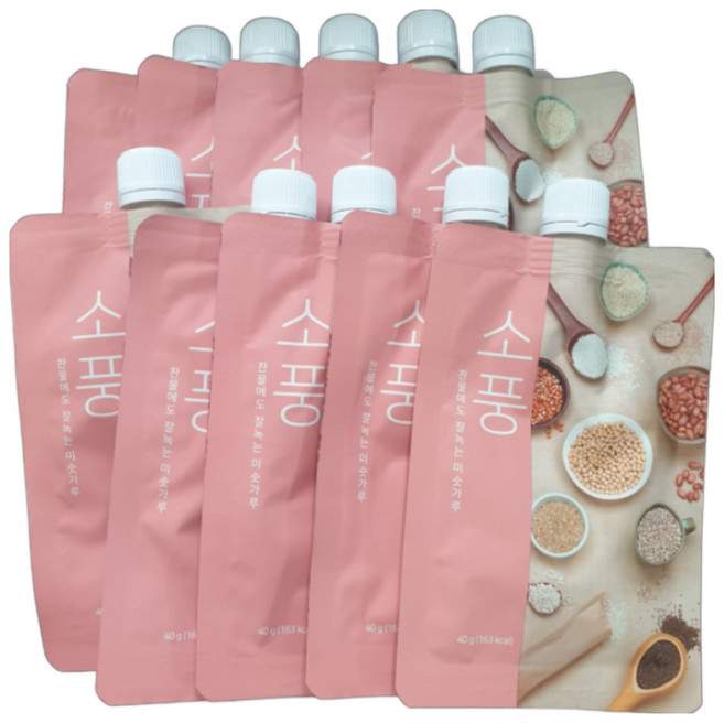 소풍 미숫가루 박스, 1박스, 400g 상세 보기