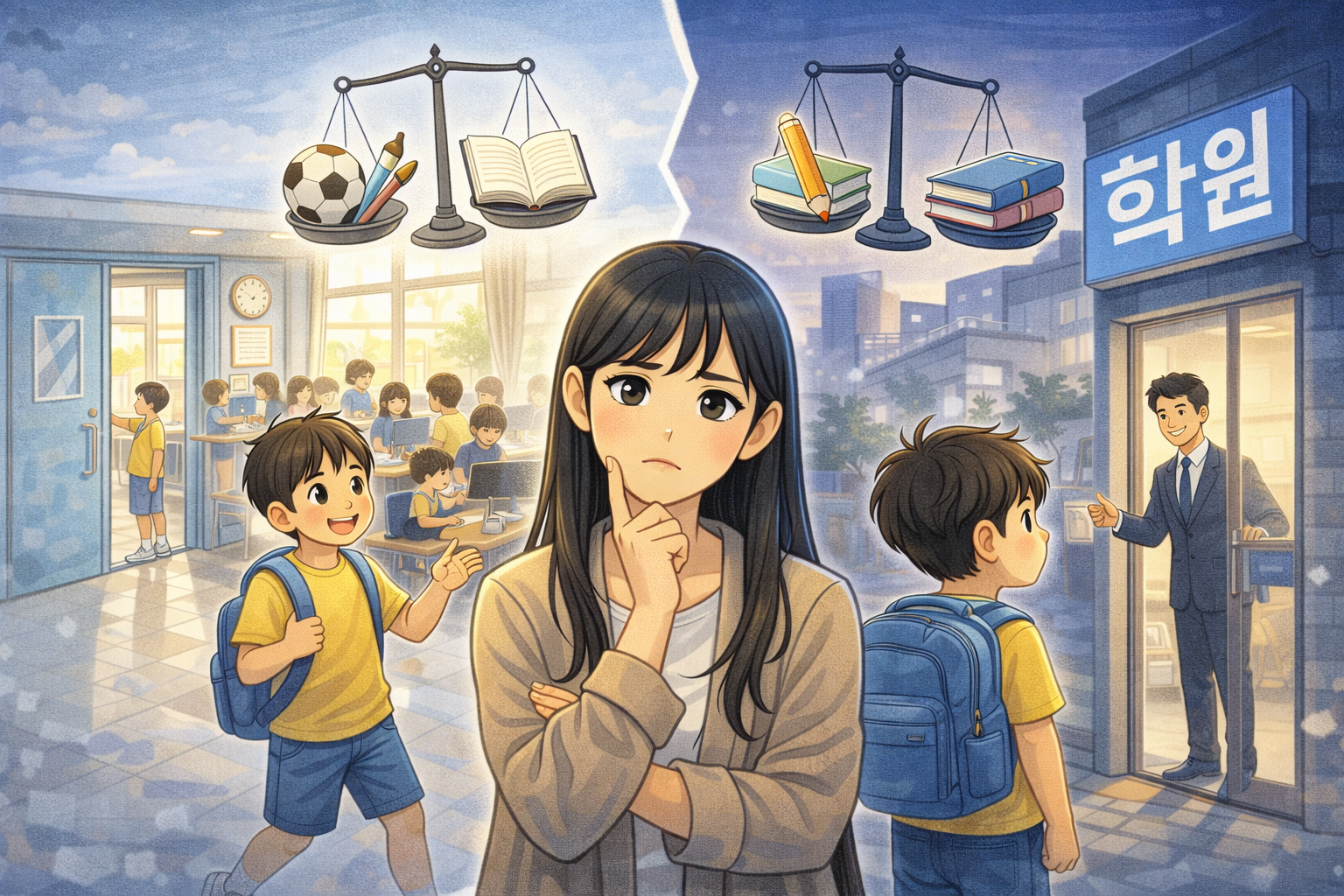 초등 방과후 vs 학원, 뭐가 더 나을까? 비용부터 현실 비교 총정리