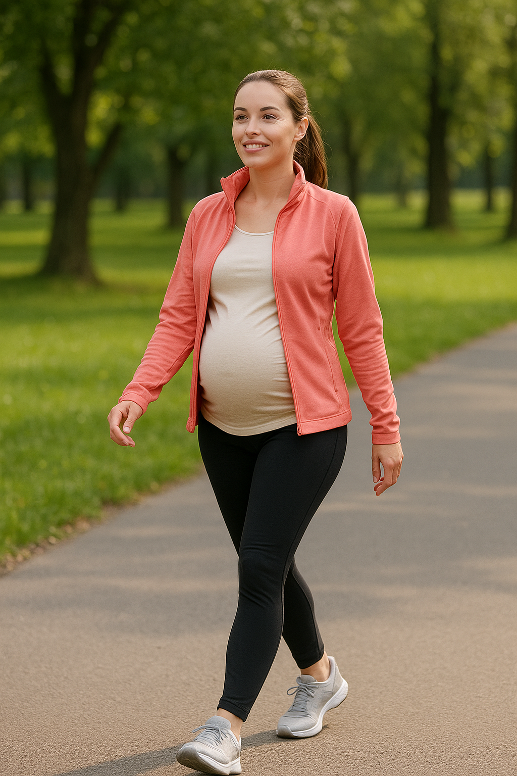 걷기-하는-임산부