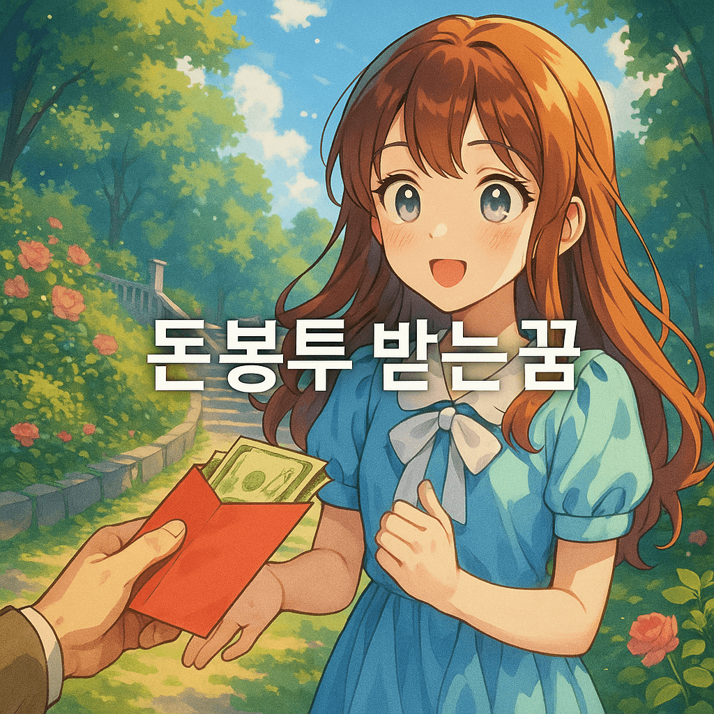 돈봉투 받는 꿈 해몽