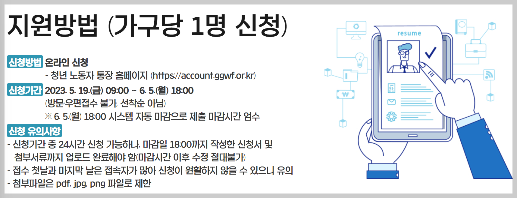 경기도 청년 노동자 통장