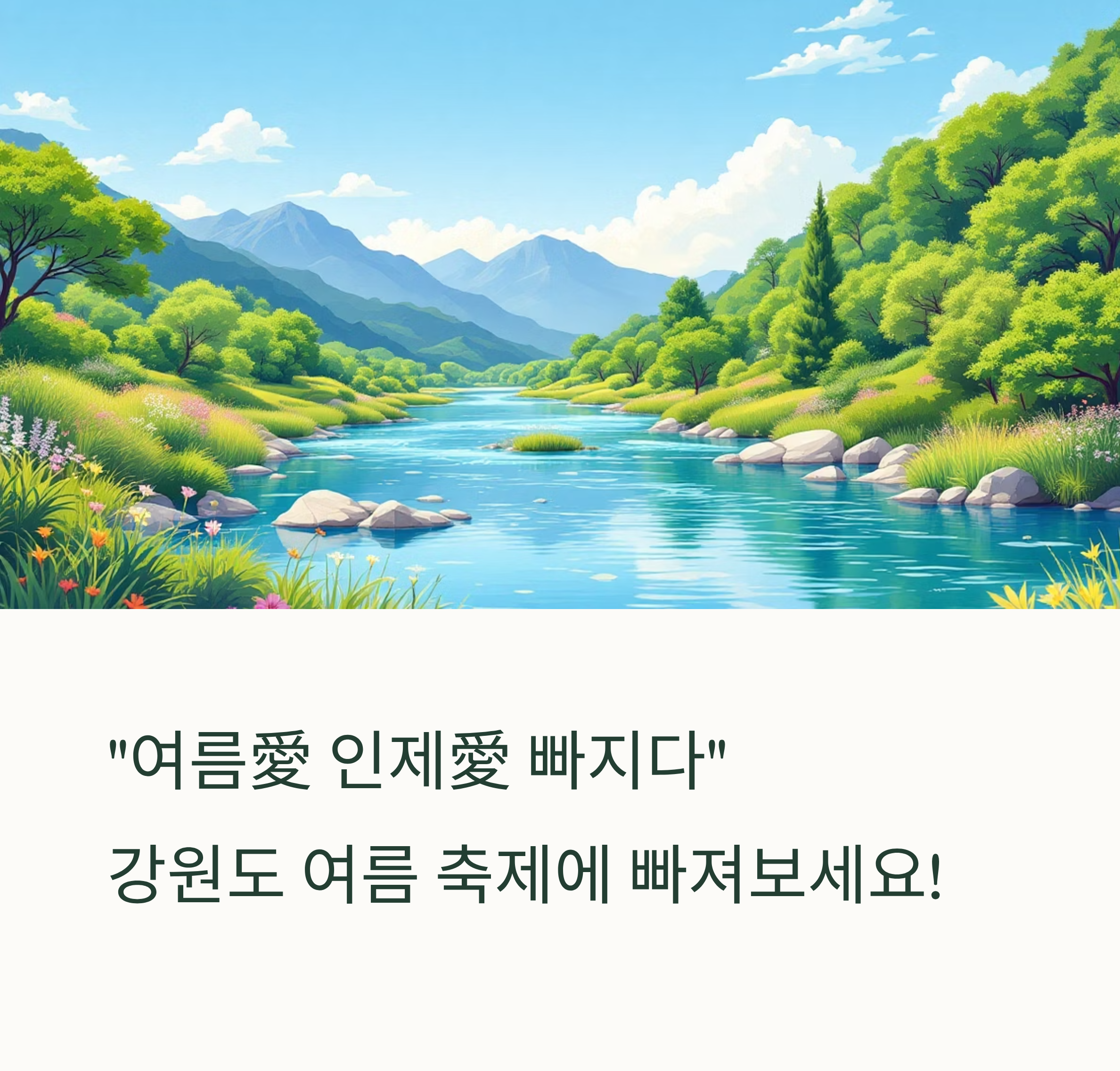 강원도 인제 축제 정보